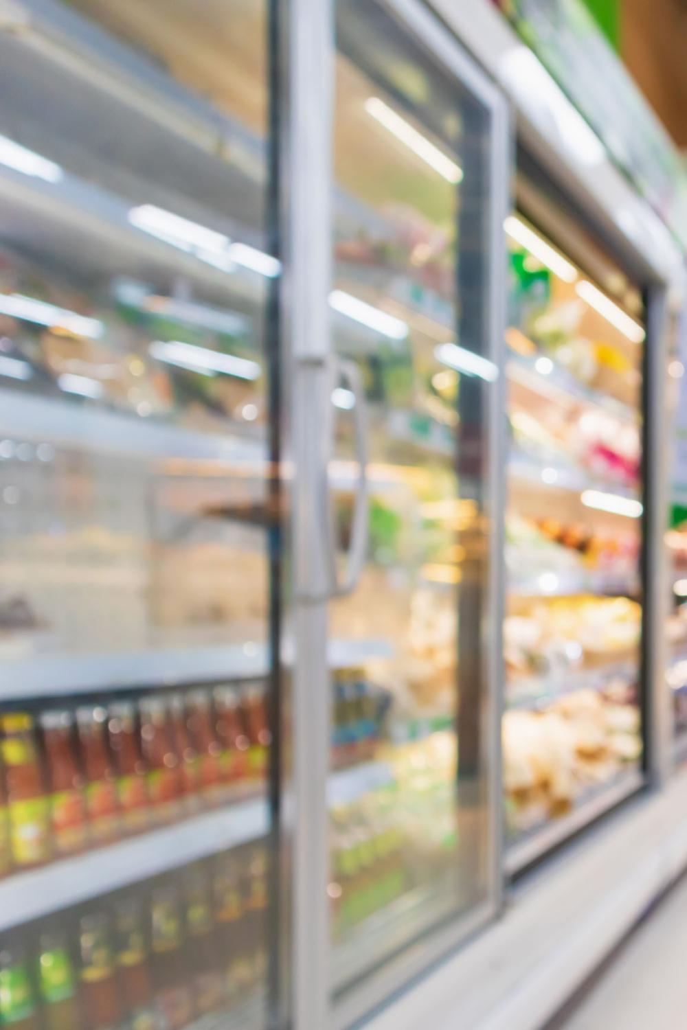 Convenience store refrigeration units